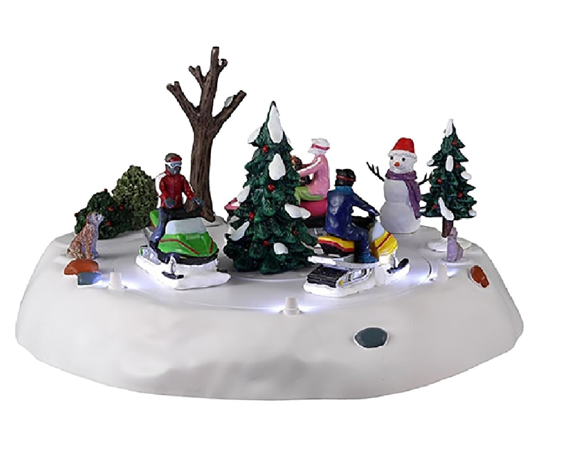 Lemax 24953 Christmas Fun Snowmobile, Resin