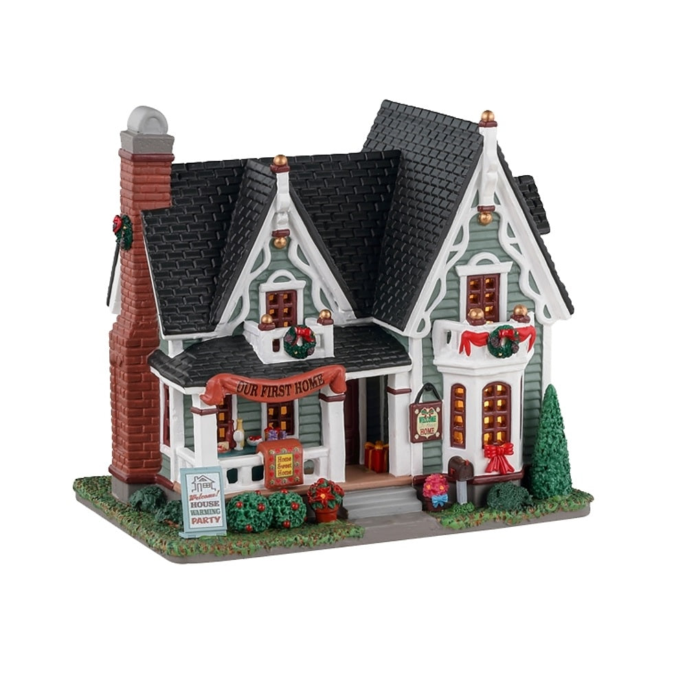 Lemax 35040 Christmas House Warming, Porcelain