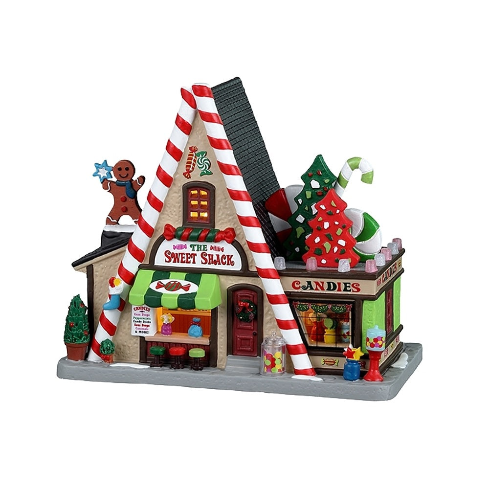 Lemax 25930 Christmas Village The Sweet Shack, Porcelain