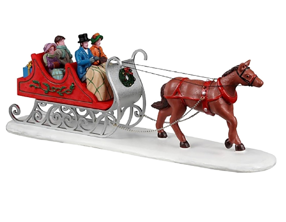 Lemax 23589 Victorian Christmas Sleigh, Resin