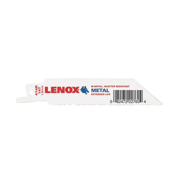 Lenox 22760OSB414R Reciprocating Saw Blade, 4" x 3/4"