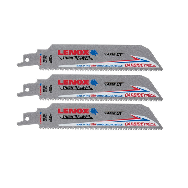 Lenox 2058828 8 TPI Carbide Tip Reciprocating Saw Blades