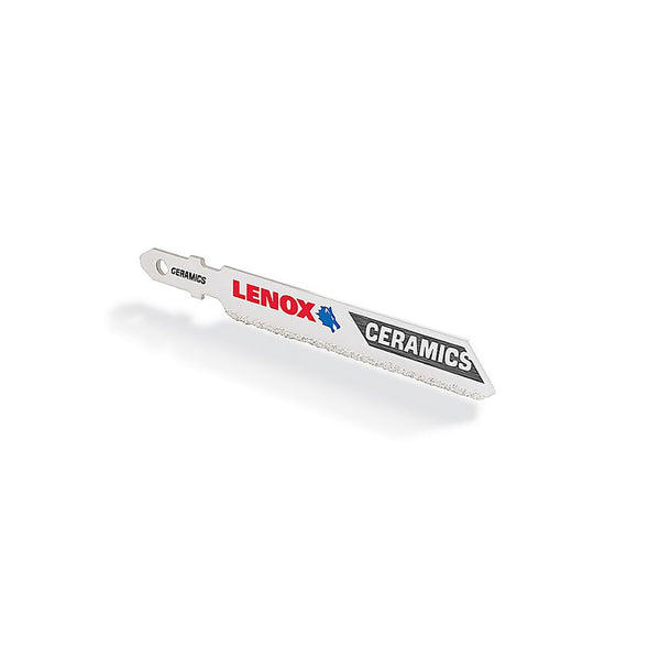 Lenox 1991608 T-Shank Ceramics Jig Saw Blade, Carbide Grit, 3-1/2"