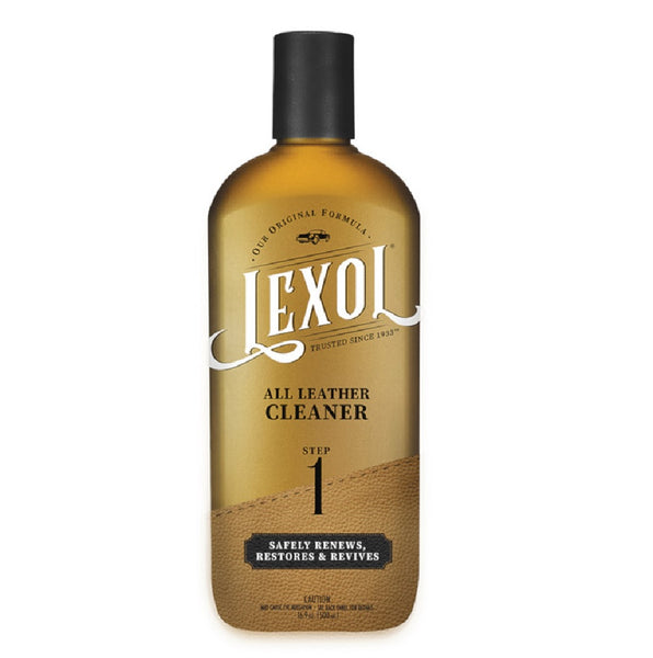Lexol LXBCL16 Step 1 Leather Cleaner, 16.9 Oz