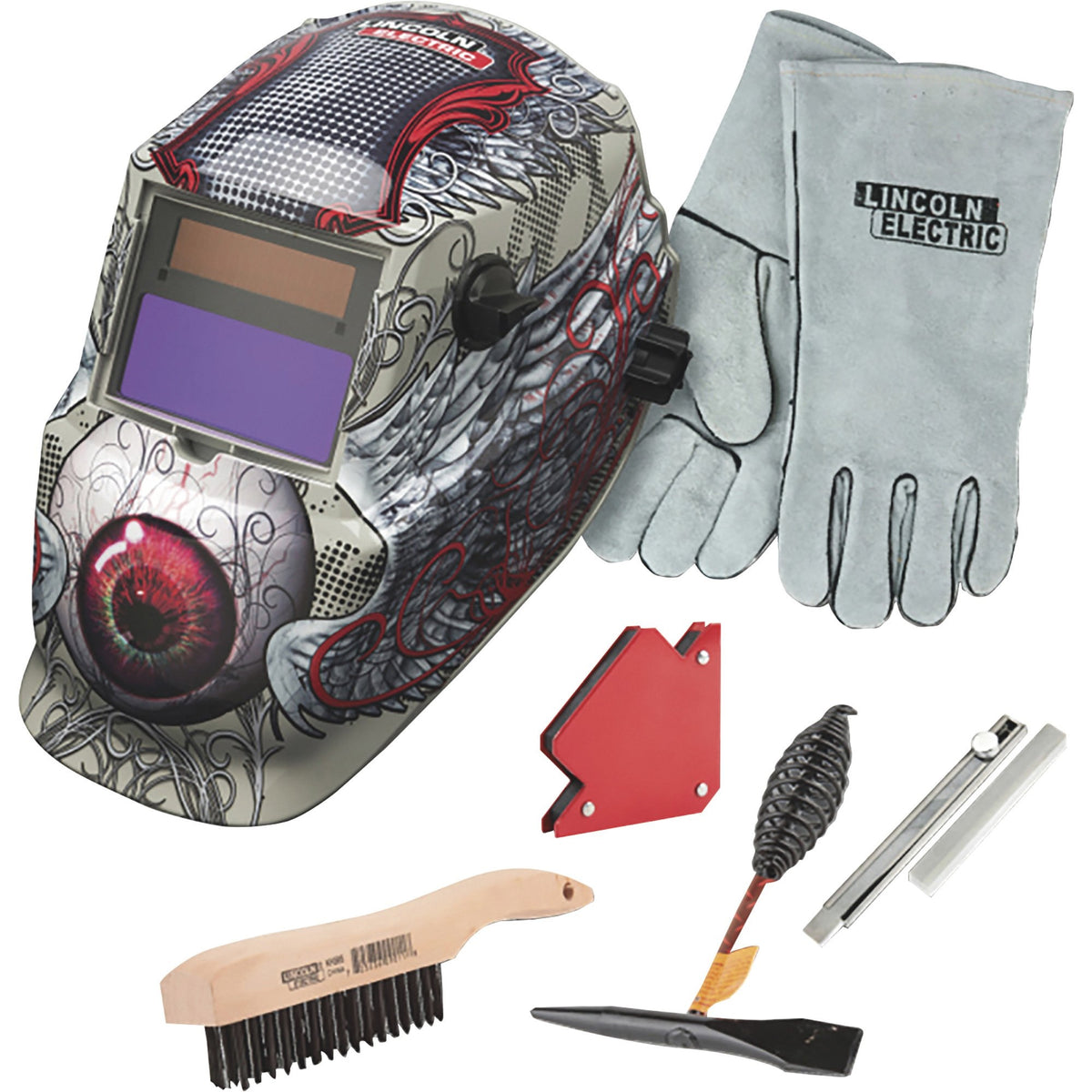 Lincoln Electric KH978 Welding Helmet Kit Toolbox Supply
