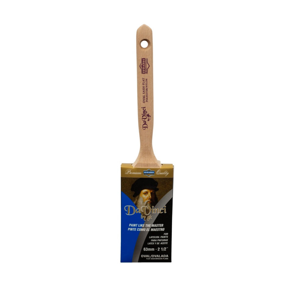 Linzer 1155224-0250 Flat Sash Paint Brush, 2-1/2" L