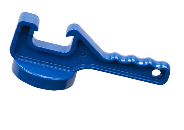 Linzer 5412 5GAL Plastic Lid Opener, Blue, 5 Gallon