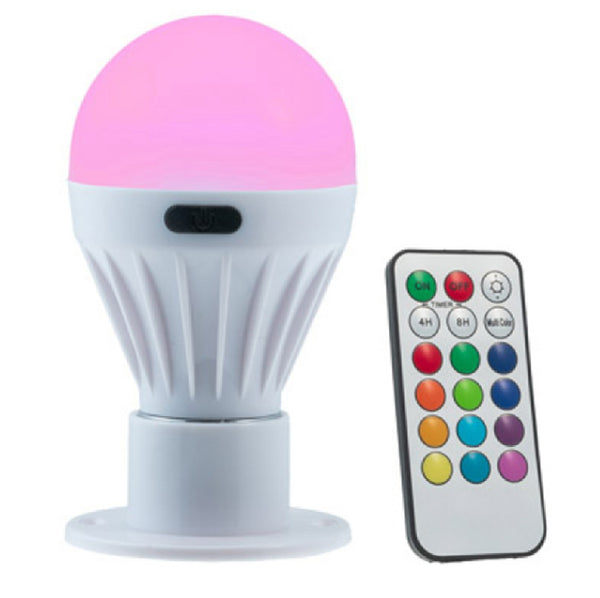 Promier LA-CCPORTA-4/16 LitezAll Remote Control Color Changing Porta Bulb