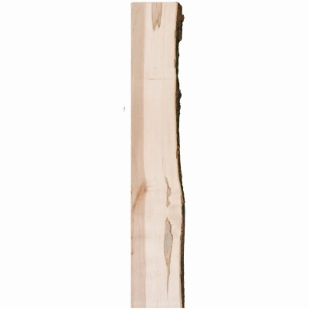Live Edge Timber 47001 Rustic Maple Shelf, 4 Feet