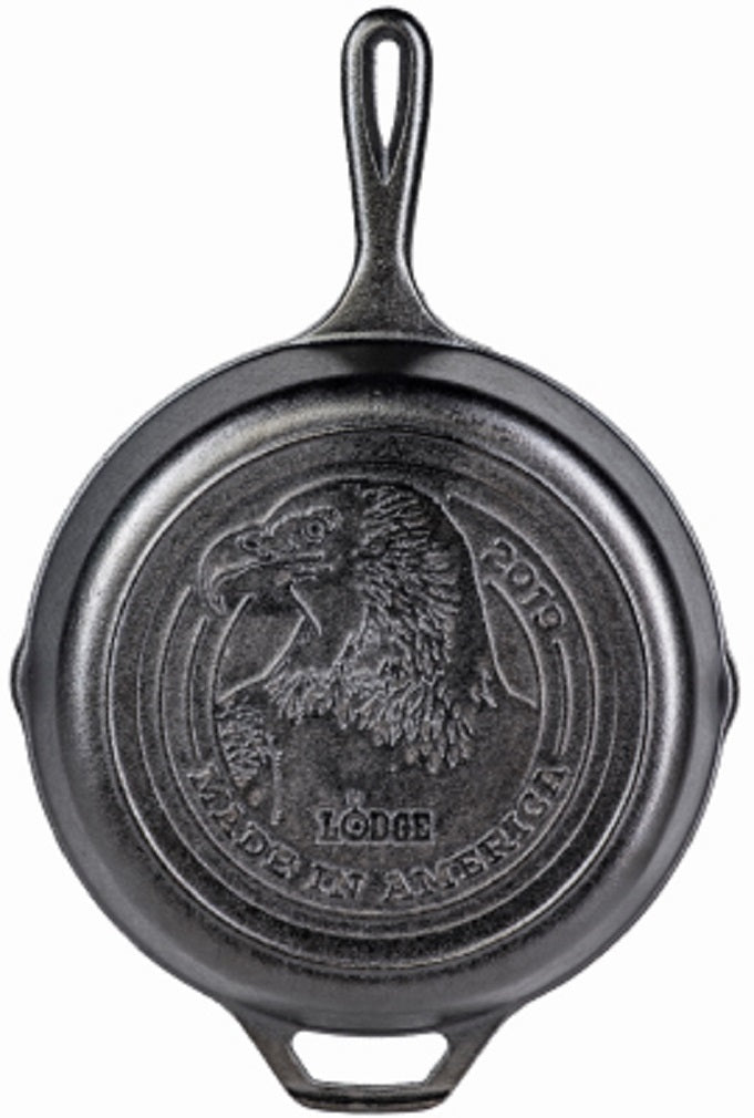 Lodge L8SKMIA19 Cast Iron Skillet, 10.5 Inch