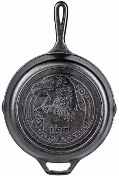 Lodge L8SKMIA19 Cast Iron Skillet, 10.5 Inch
