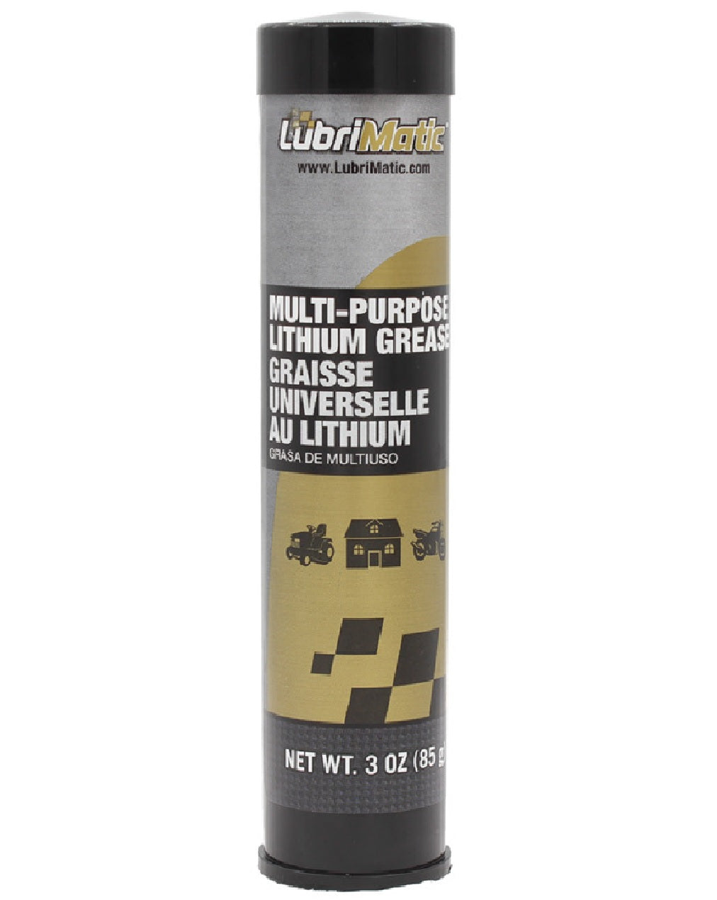 Lubrimatic 11312 Multi-Purpose Lithium Grease, 3 Ounce, 3 PK