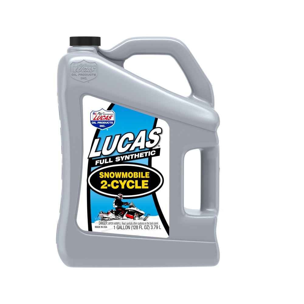 Lucas Oil 10847 2-Cycle Snowmobile Engine Oil, 1 Gallon
