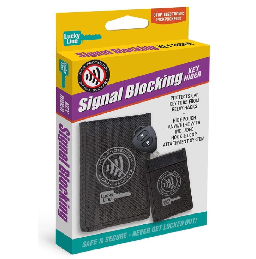 Lucky Line 91801 Signal Blocking Key Hider, Black