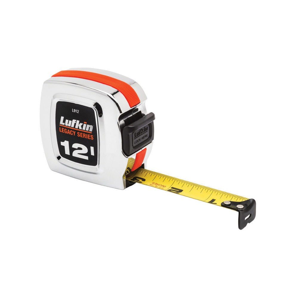 Lufkin L912-02 Legacy Series Tape Measure, 3/4 Inch x 12 Feet