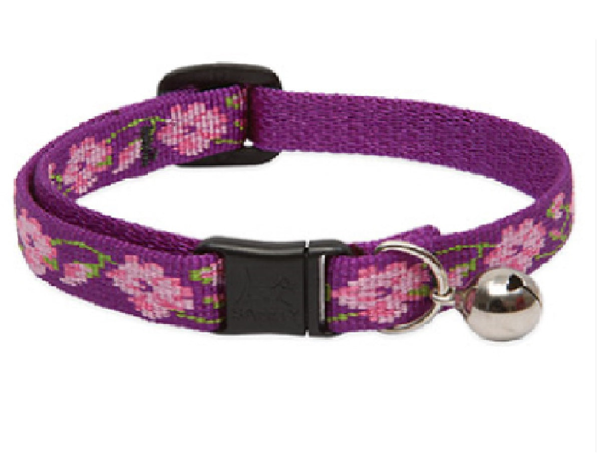 Lupine Pet 85227 Adjustable Cat Collar with Bell, 1/2 Inch x 8-12 Inch