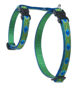 Lupine Pet 32672 Tail Feathers H-Style Cat Harness, 1/2 Inch x 12-20 Inch