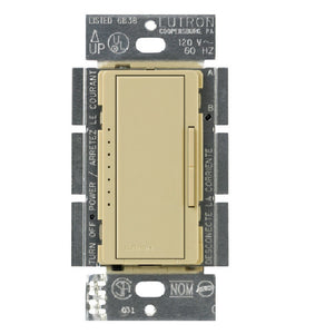 Lutron MACL-153MH-IV Maestro Three-Way Dimmer Switch, Ivory