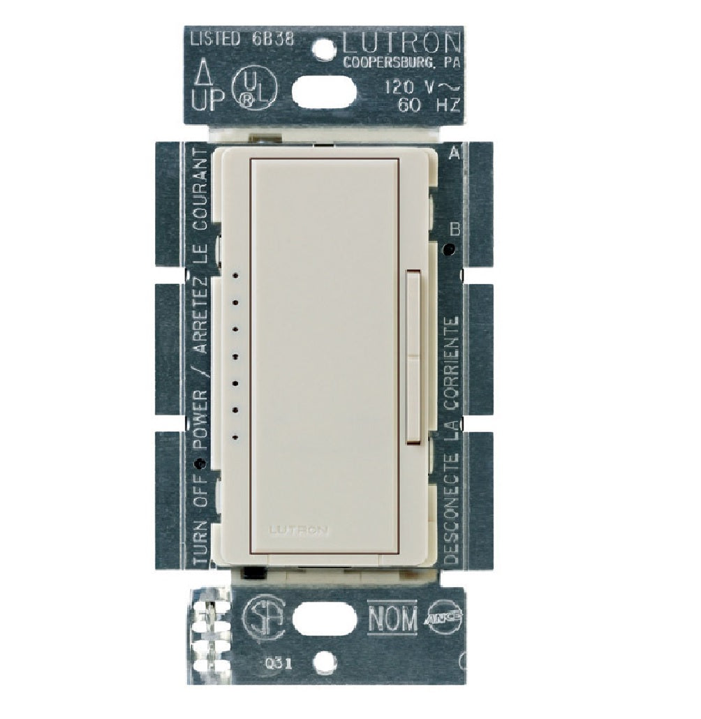 Lutron Electronics MACL-153MH-LA Three-Way Dimmer Switch, 1.25 amps, 150 Watts