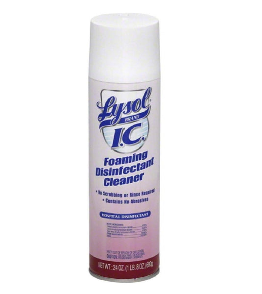 Lysol 3624195524 IC Foaming Disinfectant Cleaner, 24 Oz