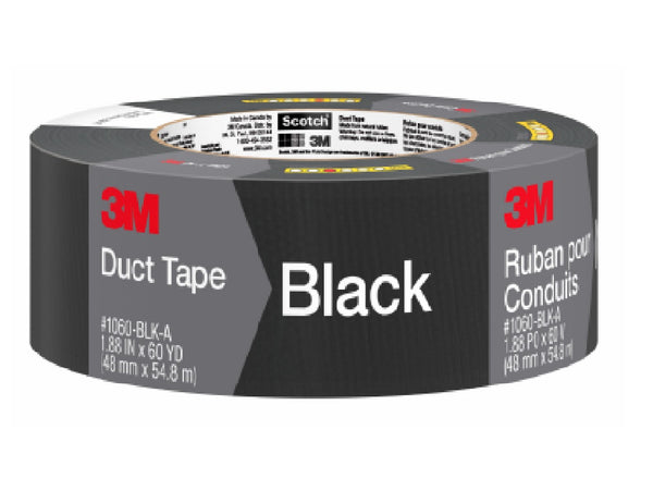 3M 3955-BK Scotch Multi-Purpose Duct Tape, 1.88-Inch x 60 Yard, Black