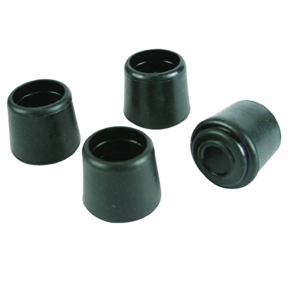Magic Sliders 97484 Furniture Rubber Leg Tips, 1", Black