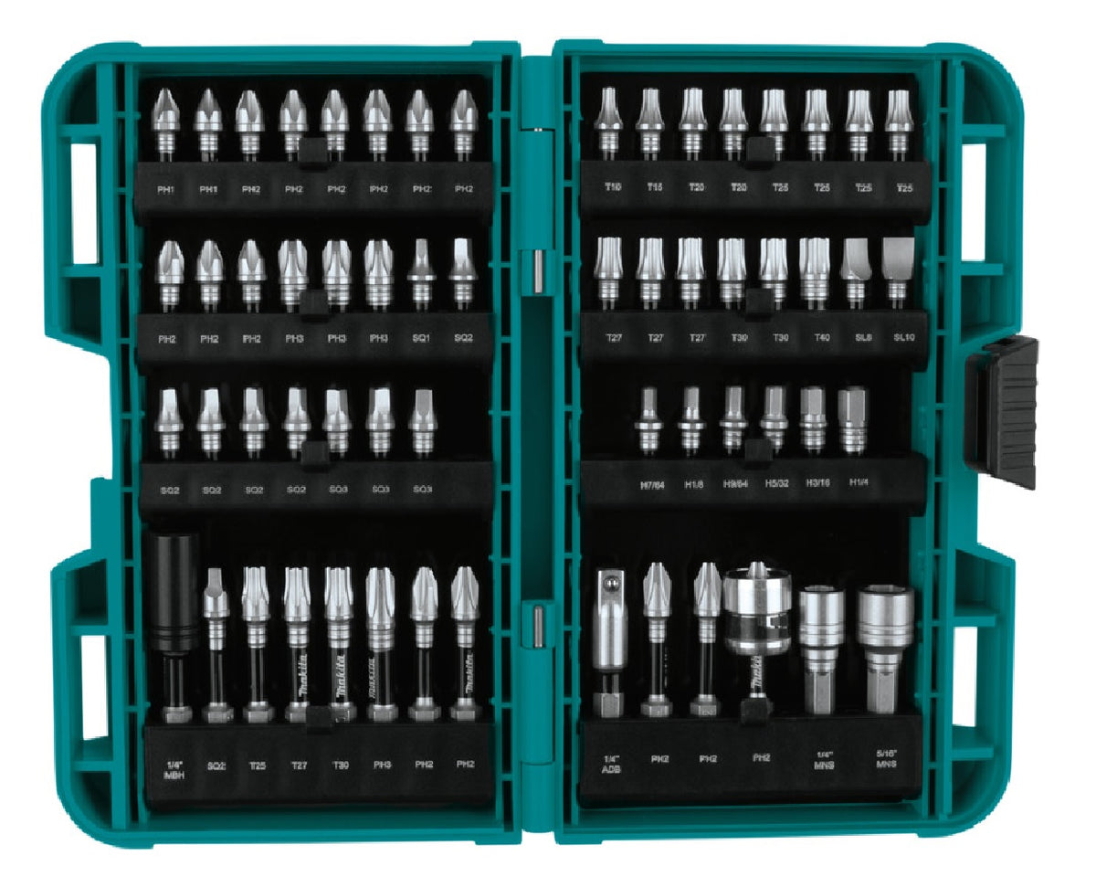 Makita E-01644 XPS Impact Bit Set, 60 Pieces