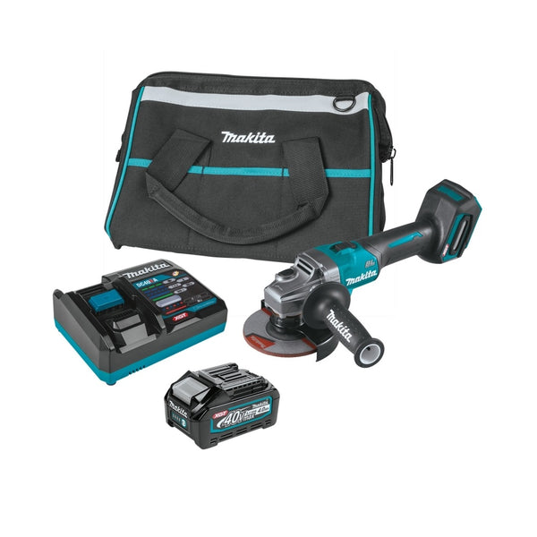 Makita GAG01M1 XGT Angle Grinder Kit, 40 Volt