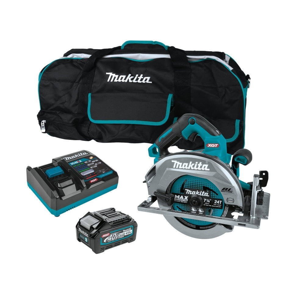 Makita GSH01M1 XGT Cordless Circular Saw Kit, 40 Volt