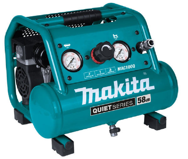 Makita MAC100Q Quiet Electric Air Compressor, 1/2 HP