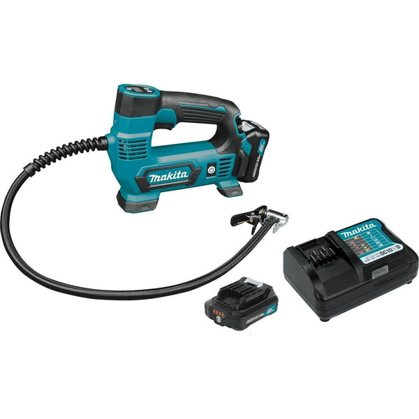 Makita MP100DWRX1 Cordless Inflator Kit, 12 Volt