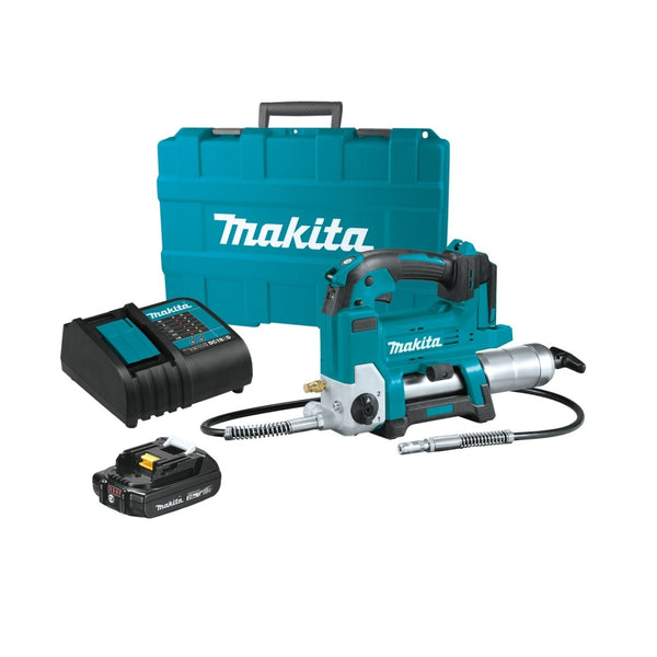 Makita XPG01SR1 LXT Series Cordless Grease Gun Kit, 18 Volt