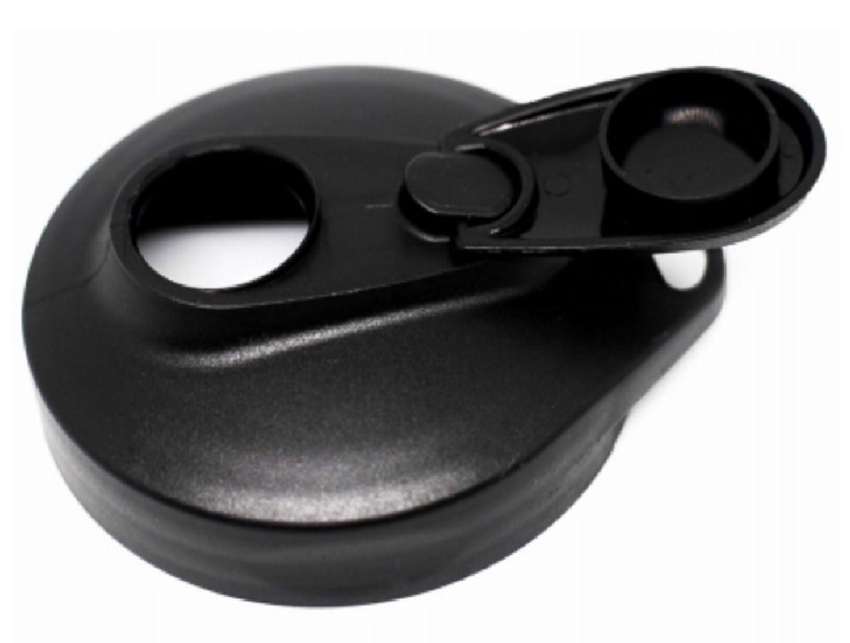 Masontops MT1RBLK Regular Mouth Multi Top Flip Cap Lid, Black
