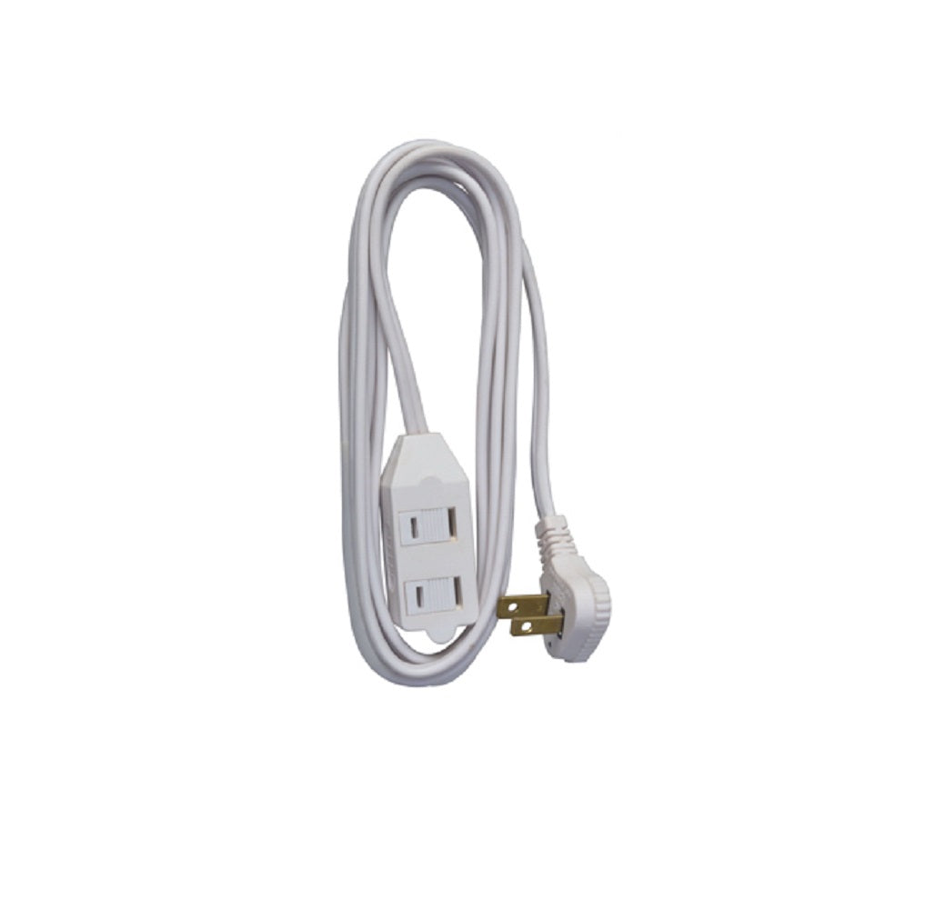 Master Electrician 09417ME Cube Tap Extension Cord, 13A, 7', White