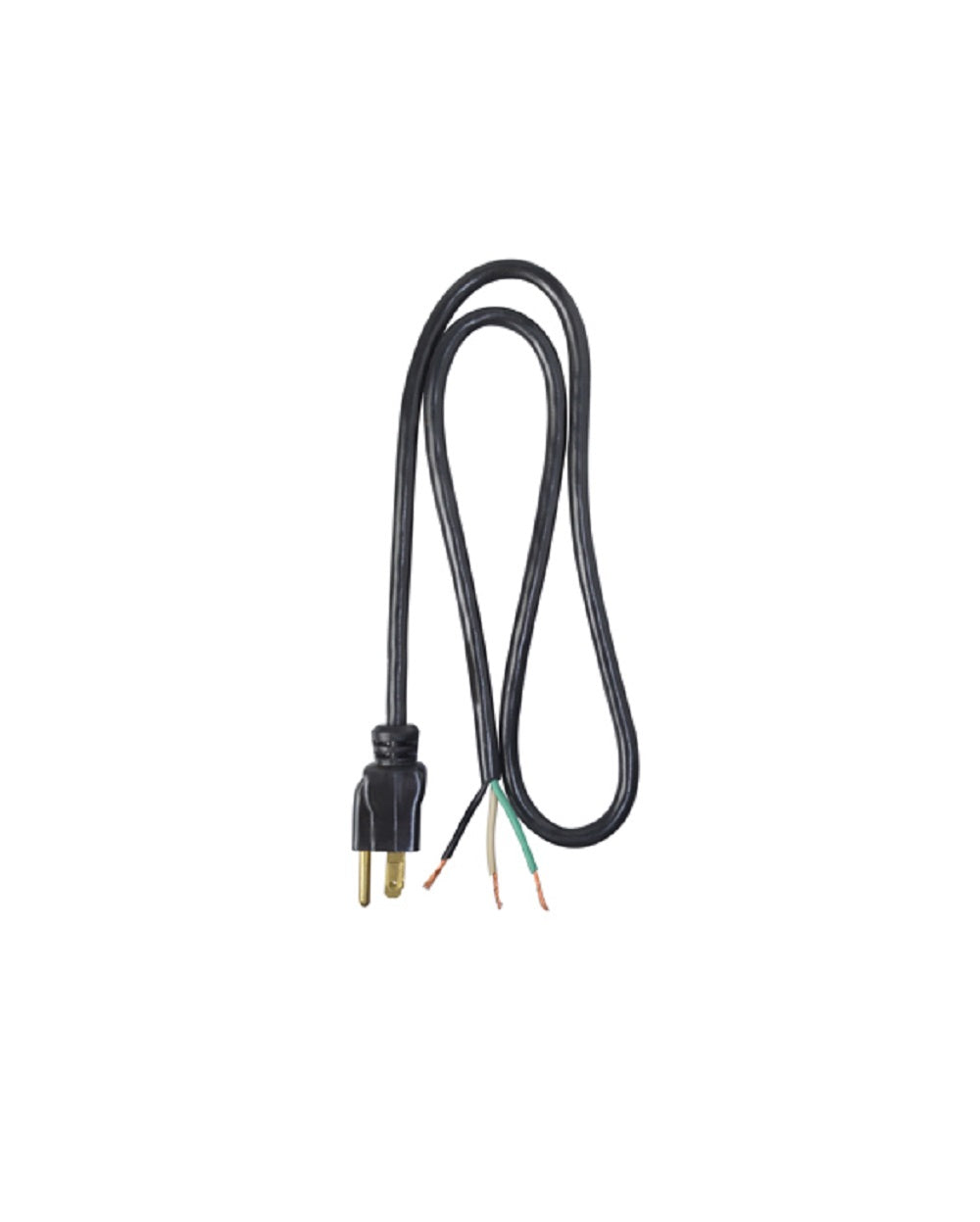 Master Electrician 09703ME Power Supply Replacement Cord, 3', Black