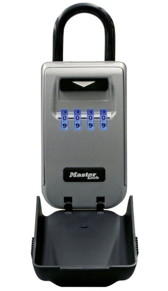 Master Lock 5424D Portable Light Up Dial Lock Box, Gray