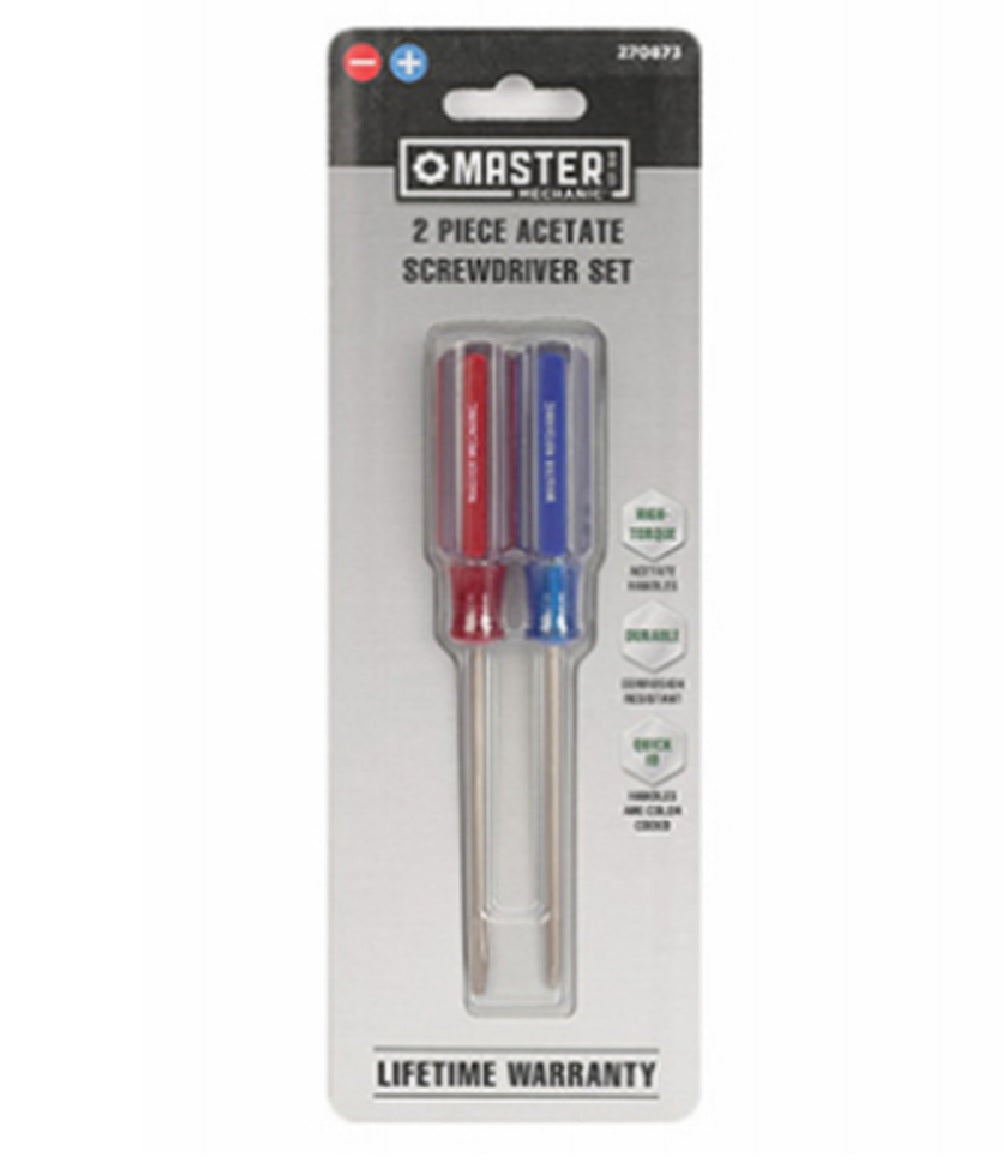 Master Mechanic GS20200608007 Screwdriver Set, 2 Piece – Toolbox Supply