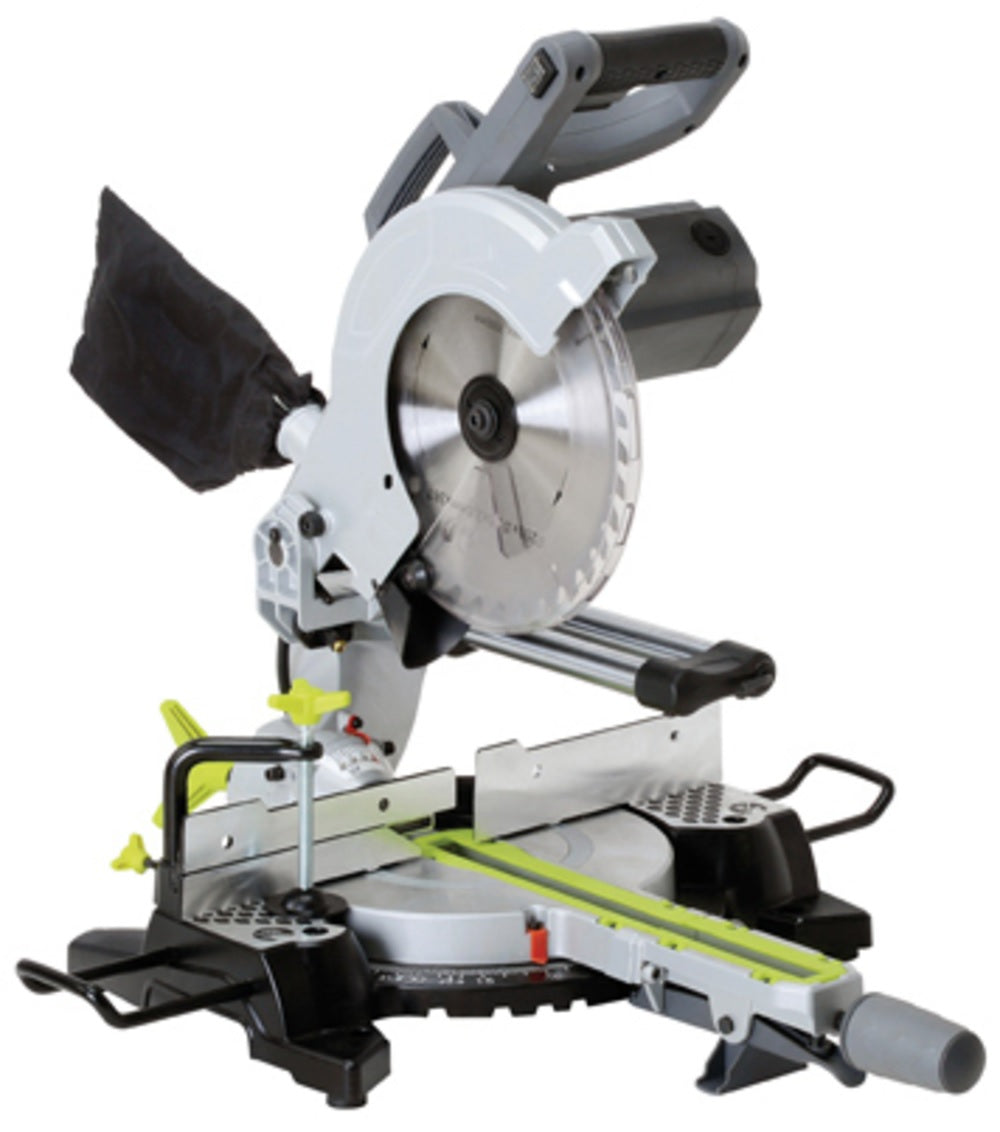 Master Mechanic 2707S036 Compact Sliding Miter Saw, 15 Amp