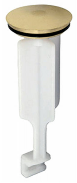 Master Plumber 249-867 Bathroom Pop-Up Drain Stopper, Polished Brass