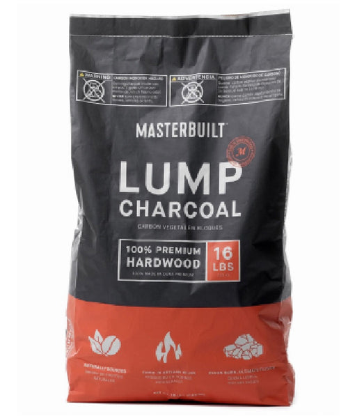 Masterbuilt MB20091621 Lump Charcoal, 16 Pound, Black
