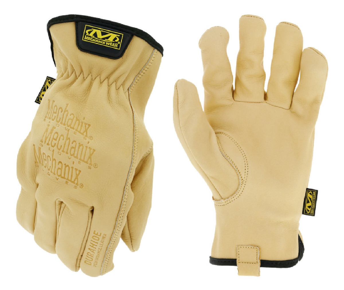 Mechanix Wear LDCW-75-010 Durahide Leather Driver Gloves, Tan
