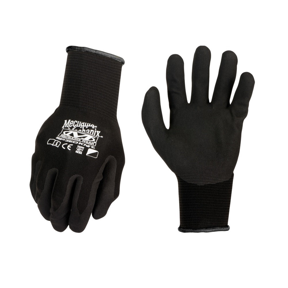 Mechanix Wear S1DE-05-500 SpeedKnit Men's Work Gloves, Small/Medium