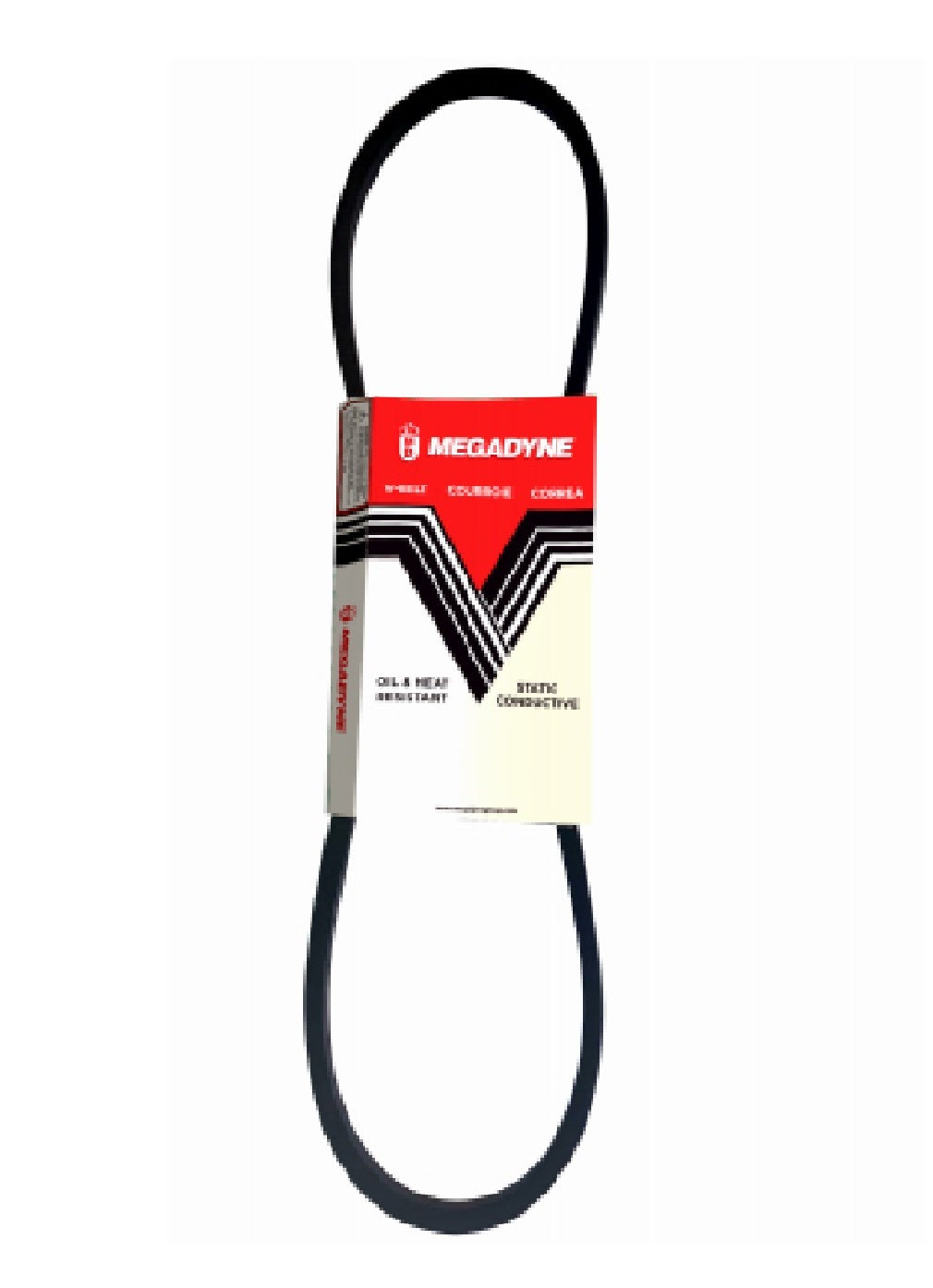 Megadyne A48 Industrial V-Belt, Black, 1/2 Inch x 50 Inch