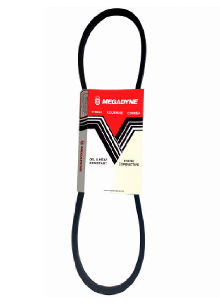 Megadyne A25 Industrial V-Belt, Black, 1/2 Inch x 27 Inch
