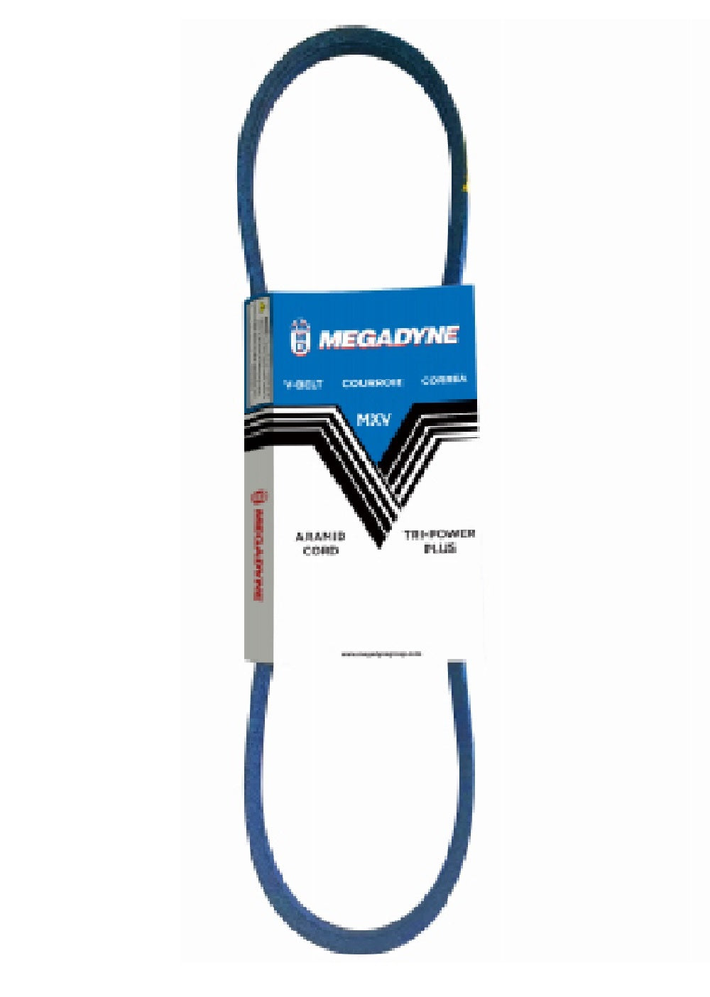Megadyne MXV4-390 V-Belt, 1/2 Inch x 39 Inch