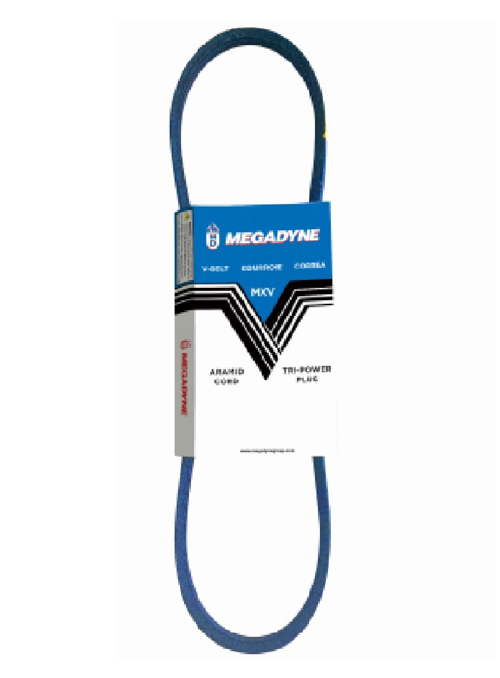 Megadyne MXV4-500 V-Belt, 1/2 Inch x 50 Inch