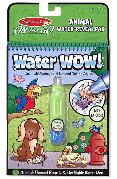 Melissa & Doug 5376 Animals Water Wow Coloring Paint Book