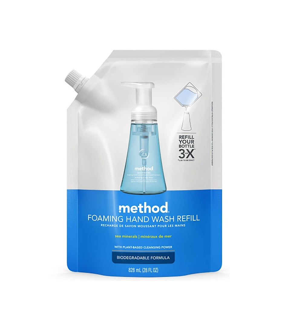Method 328110 Foaming Hand Wash Refill, Sea Minerals, 28 Oz