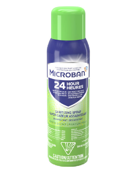 Microban 48665 Fresh Sanitizer and Deodorizer, 15 Ounce
