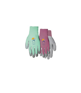 MidWest 66K0-M Ladies Latex Gripping Gloves, Assorted Colors, Medium